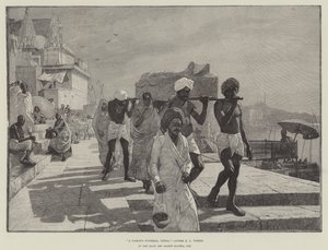 ファキルの葬儀、インド 作： Edwin Lord Weeks